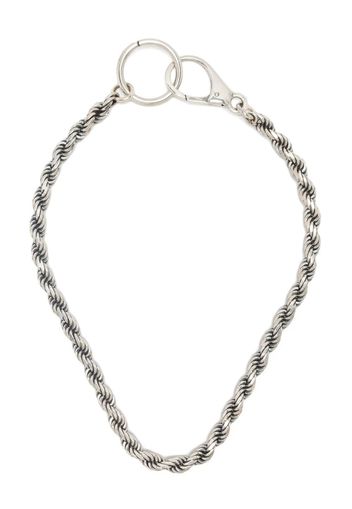 Emanuele Bicocchi twisted chain necklace - Argento