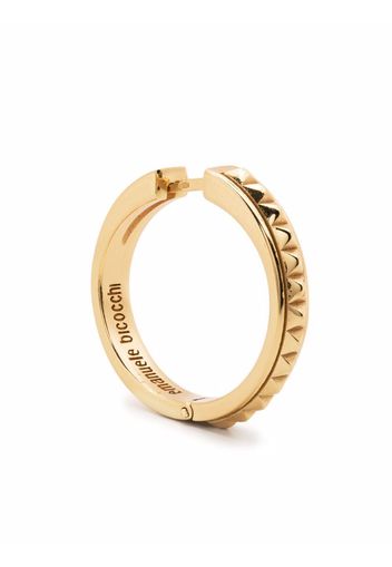 Emanuele Bicocchi pyramid-stud hoop earring - Oro