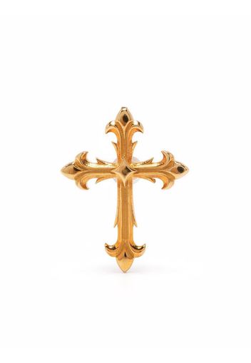 Emanuele Bicocchi Gold Fleury Cross Stud earrings - Oro