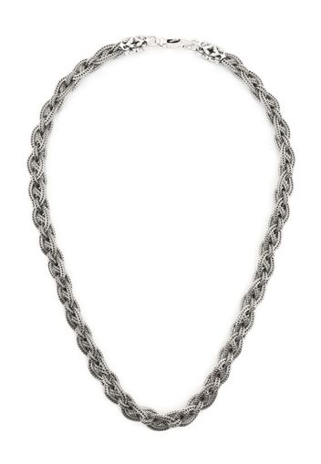 Emanuele Bicocchi CELTIC BRAID NECKLACE - Argento