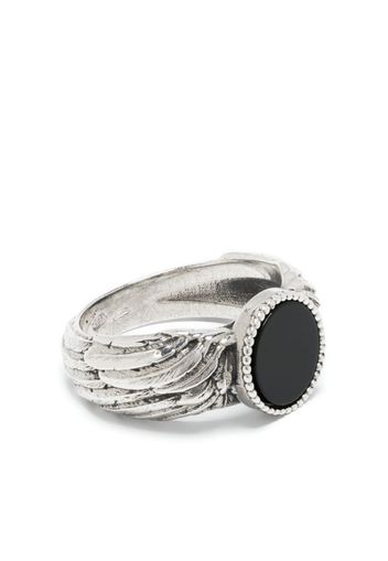 Emanuele Bicocchi Wing Stone ring - Argento