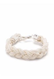 Emanuele Bicocchi flat braided bracelet - Argento