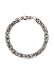 Emanuele Bicocchi celtic-braid bracelet - Argento