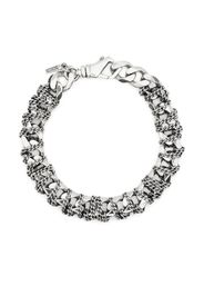 Emanuele Bicocchi chain-link wrap bracelet - Argento