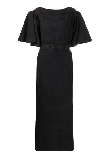 short-sleeve maxi dress