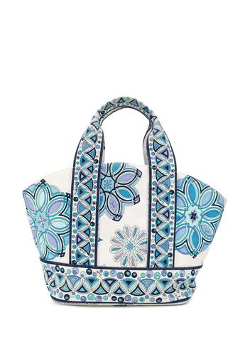 Borsa mini a fiori