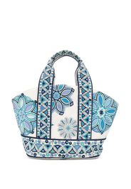 Borsa mini a fiori