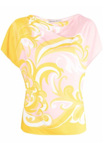 Emilio Pucci Blusa Albizia con stampa - Rosa