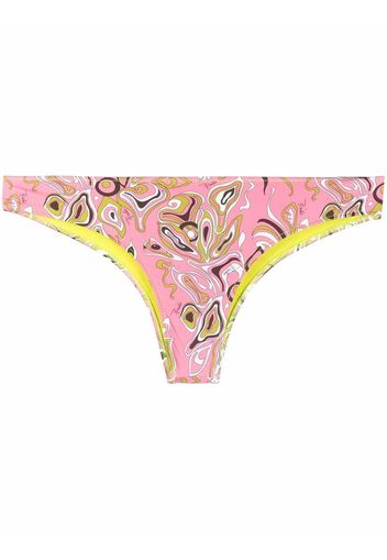 Emilio Pucci Africana print bikini bottoms - Rosa