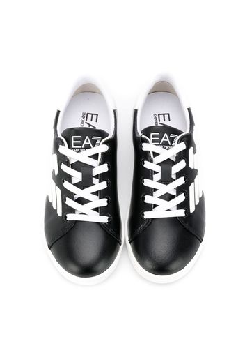 low-top logo sneakers