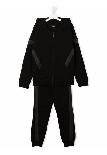 Emporio Armani Kids two-piece tracksuit set - Nero