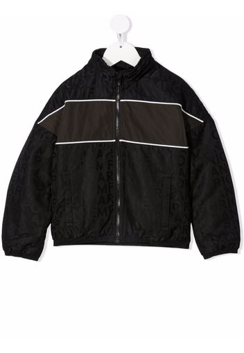 Emporio Armani Kids contrast-trim jacket - Nero