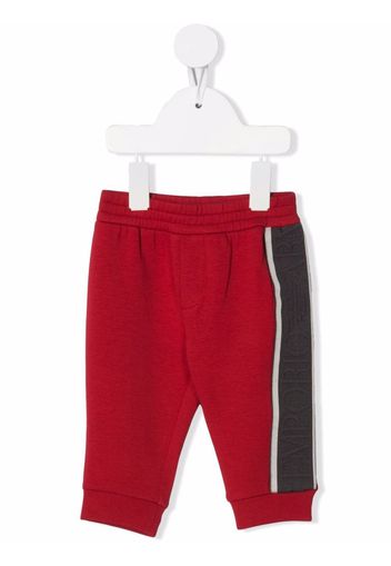 Emporio Armani Kids elasticated waistband trousers - Rosso