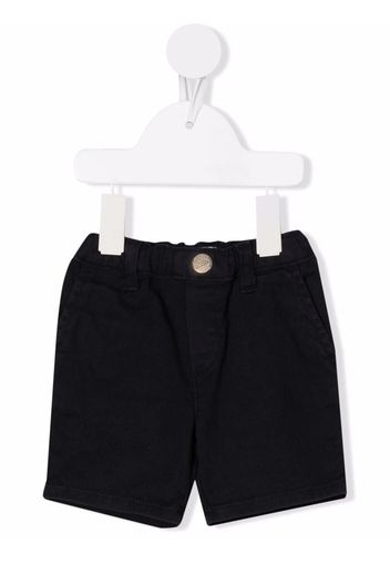 Emporio Armani Kids slim-fit denim shorts - Blu