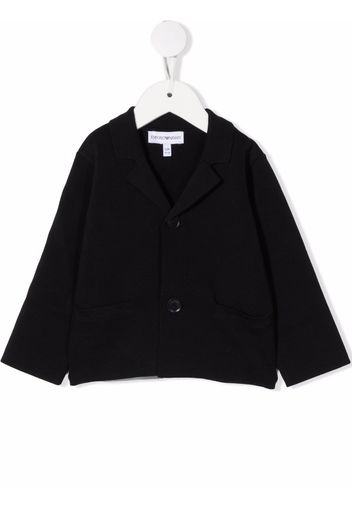 Emporio Armani Kids single-breasted blazer - Blu