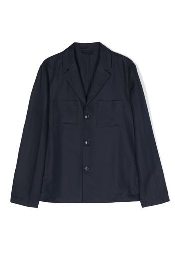 Emporio Armani Kids button-fastening long-sleeve blazer - Blu