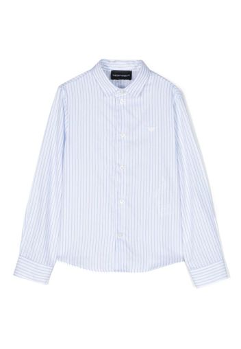 Emporio Armani Kids Camicia a righe - Blu