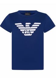 Emporio Armani Kids T-shirt con stampa - Blu