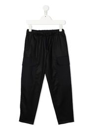 Emporio Armani Kids Pantaloni con coulisse - Blu