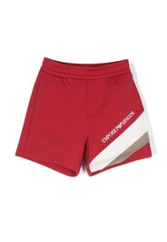 Emporio Armani Kids elasticated casual shorts - Rosso