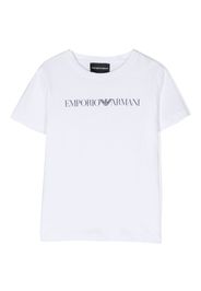 Emporio Armani Kids T-shirt con stampa - Bianco