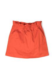 Emporio Armani Kids elasticated-waist cotton skirt - Arancione