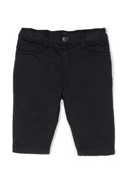 Emporio Armani Kids casual cotton trousers - Blu