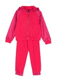 Emporio Armani Kids long-sleeve cotton tracksuit - Rosa