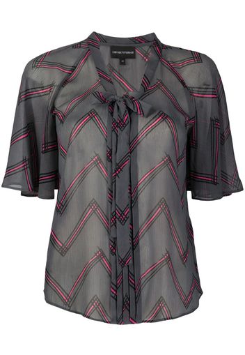 Blusa con zig-zag