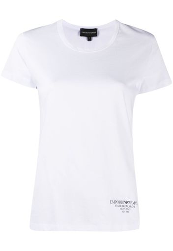 Emporio Armani T-shirt con stampa - Bianco