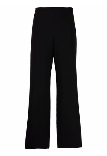 Emporio Armani high-waisted wide-leg pants - Nero