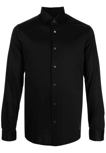 Emporio Armani classic button-up shirt - Nero