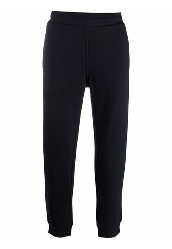 Emporio Armani logo-detail track pants - Blu