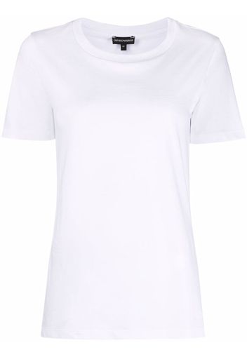 Emporio Armani crewneck jersey T-shirt - Bianco