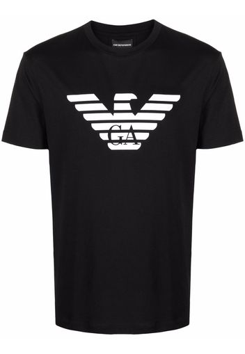 Emporio Armani logo-print T-shirt - Nero