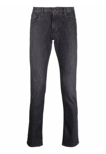 Emporio Armani slim-cut jeans - Nero