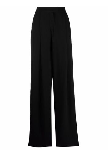 Emporio Armani pleated-waist trousers - Nero