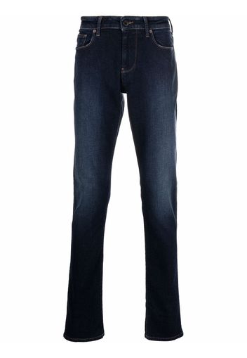 Emporio Armani Jeans con vita media - Blu