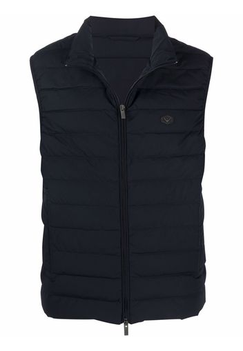 Emporio Armani padded gilet-jacket - Blu