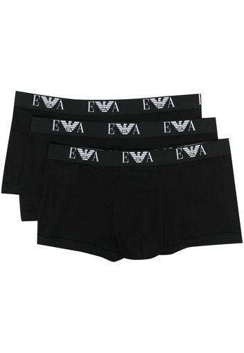 Emporio Armani logo-band boxers - Nero