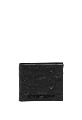 Emporio Armani debossed-logo wallet - Nero