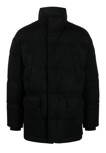 Emporio Armani high-neck padded jacket - Nero