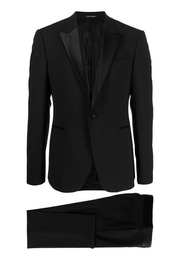 Emporio Armani single-breasted suit - Nero