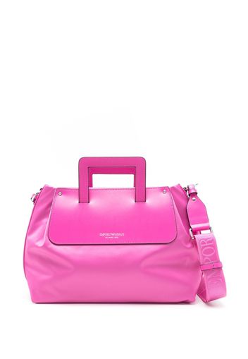 Emporio Armani Borsa tote con logo - Rosa