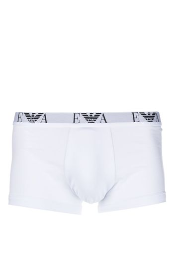 Emporio Armani logo-waistband boxers - Bianco