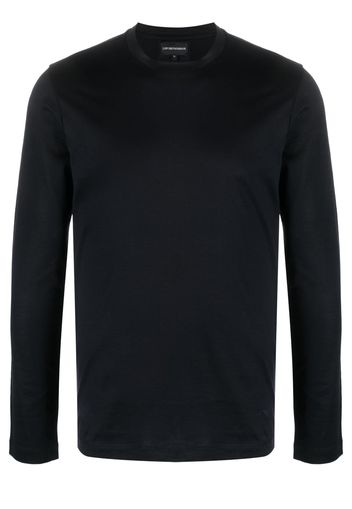 Emporio Armani long-sleeve T-shirt - Blu