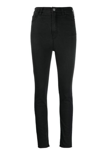 Emporio Armani high-waist skinny-cut jeans - Nero