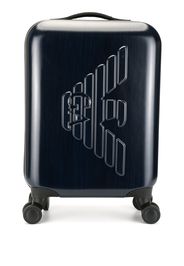 raised logo suitcase