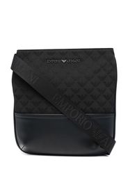 Emporio Armani Borsa messenger trapuntata - Nero