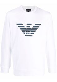 Emporio Armani logo-printed sweatshirt - Bianco